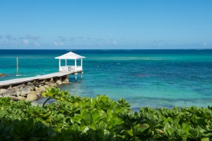 gazebo or beach in Nassau Bahamas