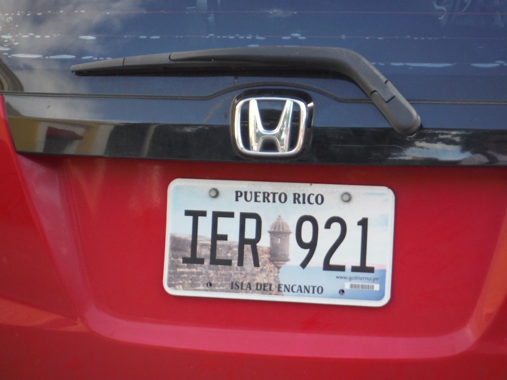 del morro license plate