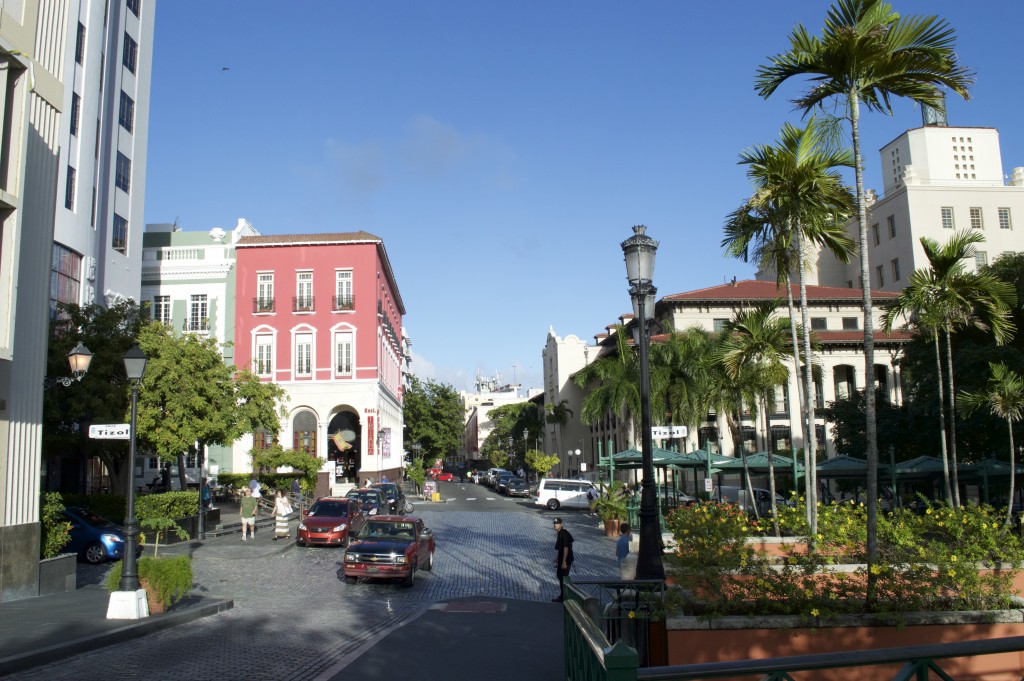 blue brick or blue streets san juan, pr