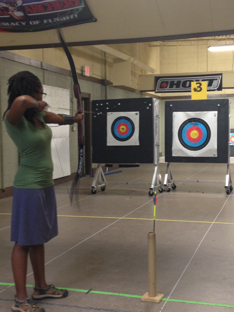 indoor archery range