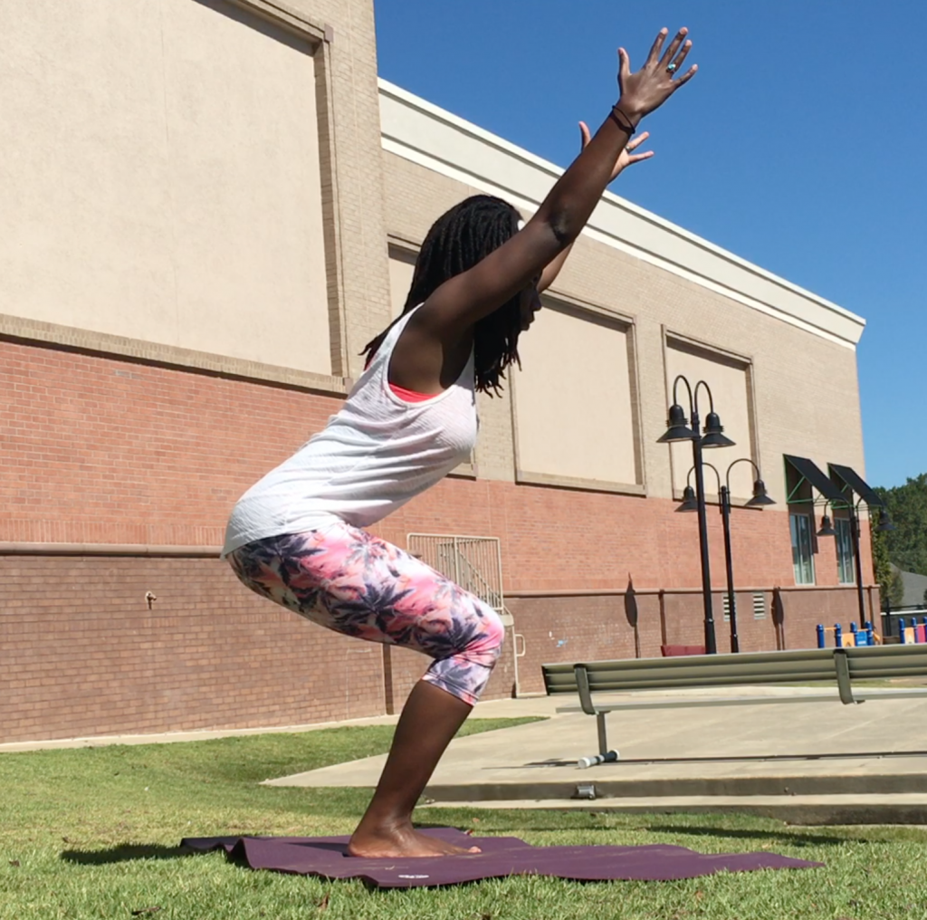 utkatasana pose yoga