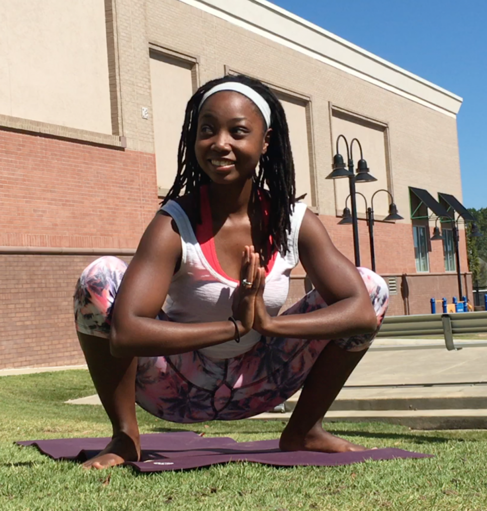 garland pose yoga