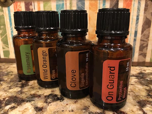 essential oils in protective blend