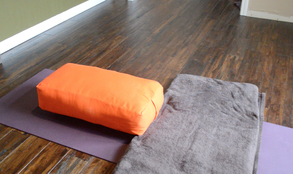 restorative yoga childs pose