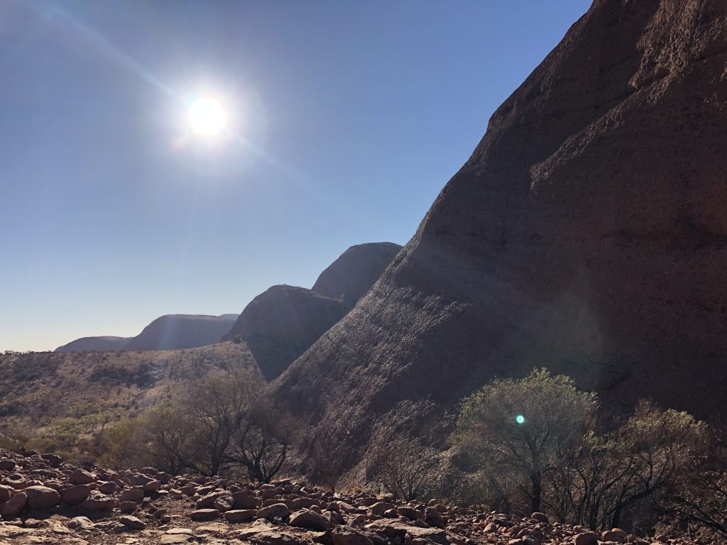 adventure travel with Erica Rascon at Kata Tjuta